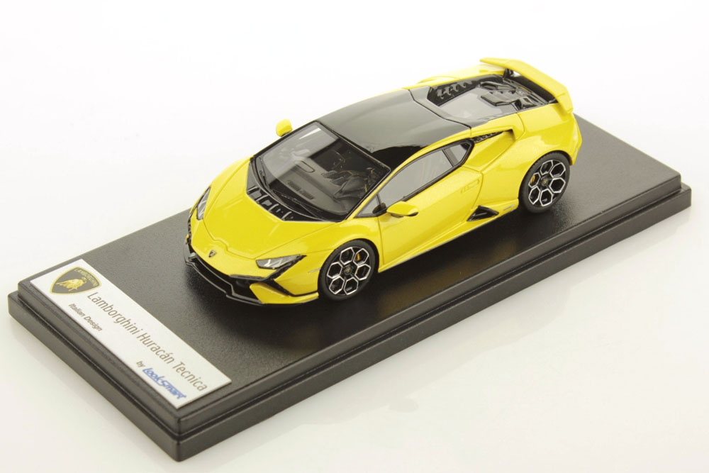 LOOKSMART LS536C 1/43 Lamborghini Huracan Tecnica Giallo Belenus