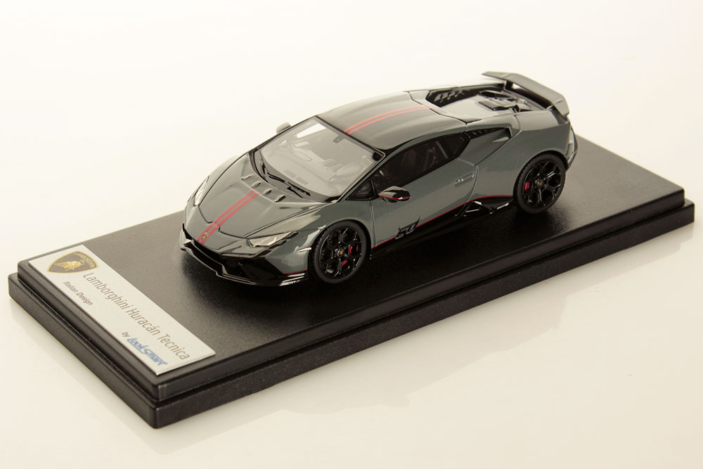 LOOKSMART LS536SA 1/43 Lamborghini Huracan Tecnica Grigio Telesto