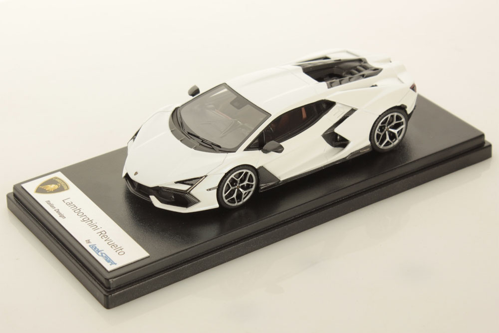 LOOKSMART LS543C 1/43 Lamborghini Revuelto Bianco Siderale Matt
