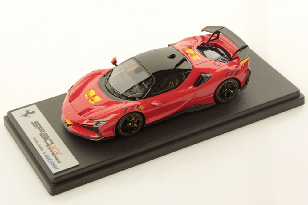 ** 予約商品 ** LOOKSMART LS551C 1/43 Ferrari SF90 XX Stradale Rosso Scuderia