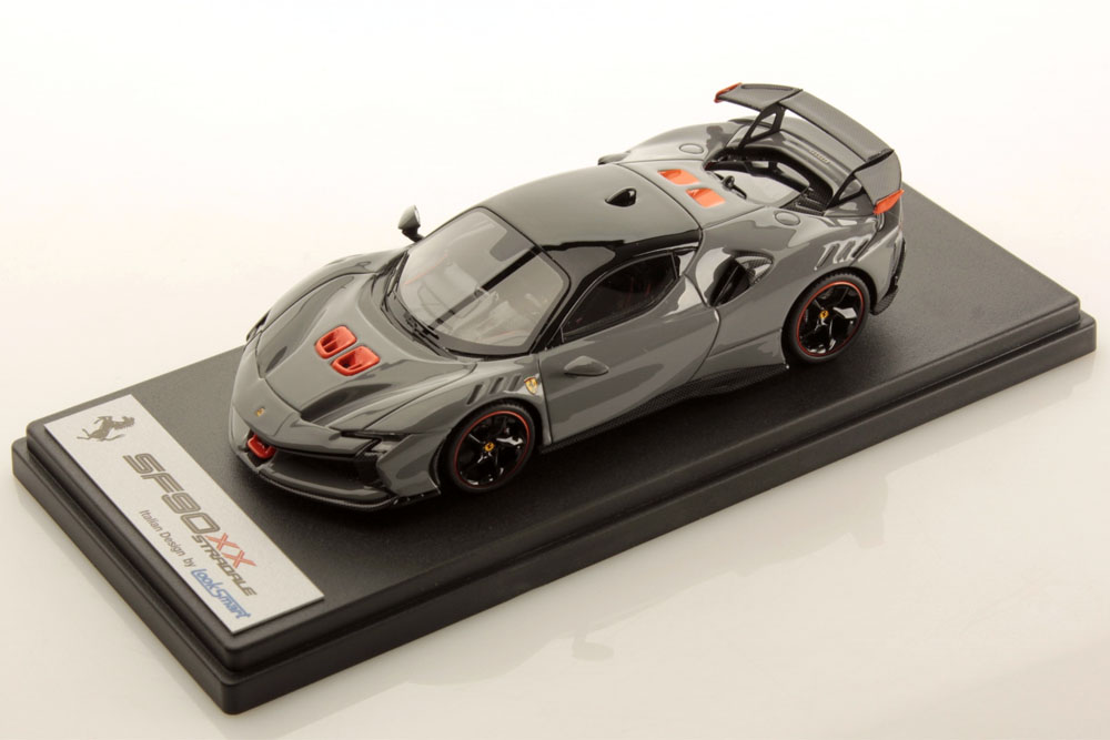 LOOKSMART LS551G 1/43 Ferrari SF90 XX Stradale Grigio Nardo