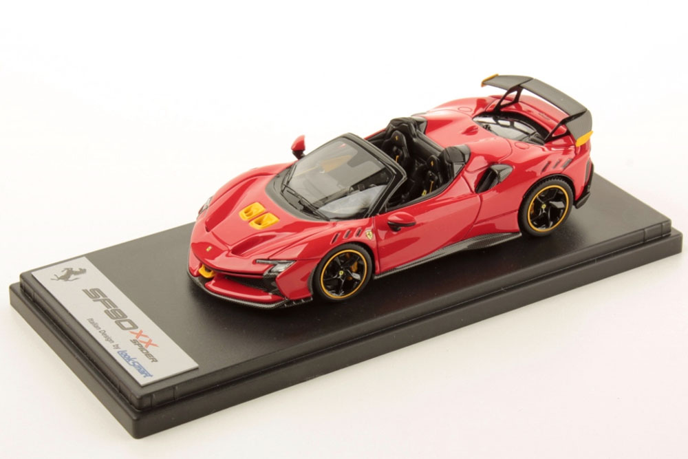 LOOKSMART LS552D 1/43 Ferrari SF90 XX Spider Rosso Scuderia
