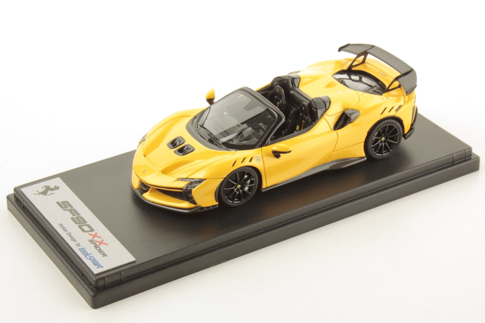 LOOKSMART LS552E 1/43 Ferrari SF90 XX Spider Giallo Tristrato