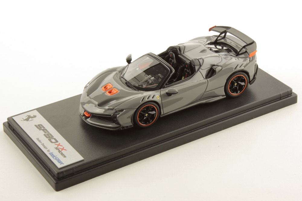 LOOKSMART LS552G 1/43 Ferrari SF90 XX Spider Grigio Nardo