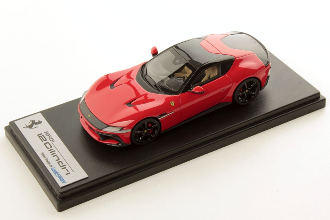 LOOKSMART LS553F 1/43 Ferrari 12 Cilindri Rosso Scuderia