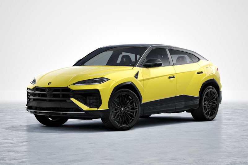 ** 予約商品 ** LOOKSMART LS554TNC 1/43 Lamborghini Urus SE Tettonero Capsule Giallo Tenerife