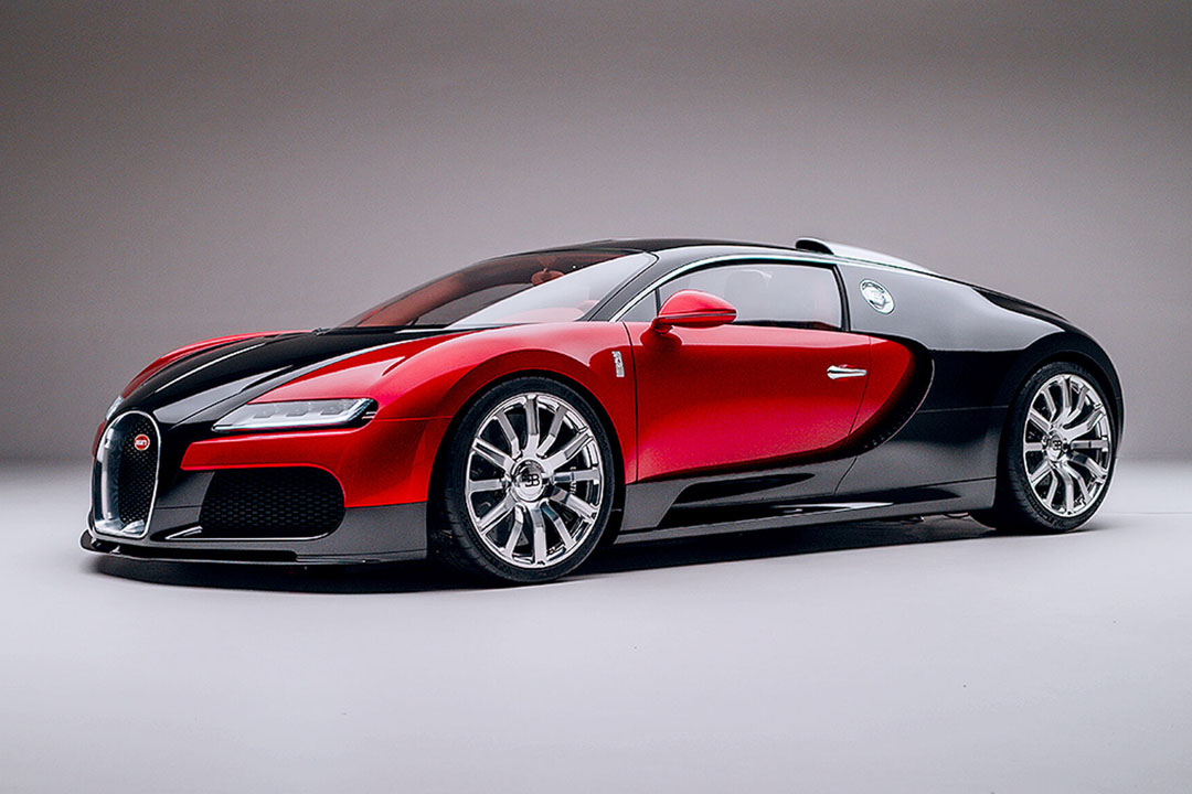 ** 予約商品 ** LOOKSMART LS574 1/43 Bugatti FKP Hommage Launch Version