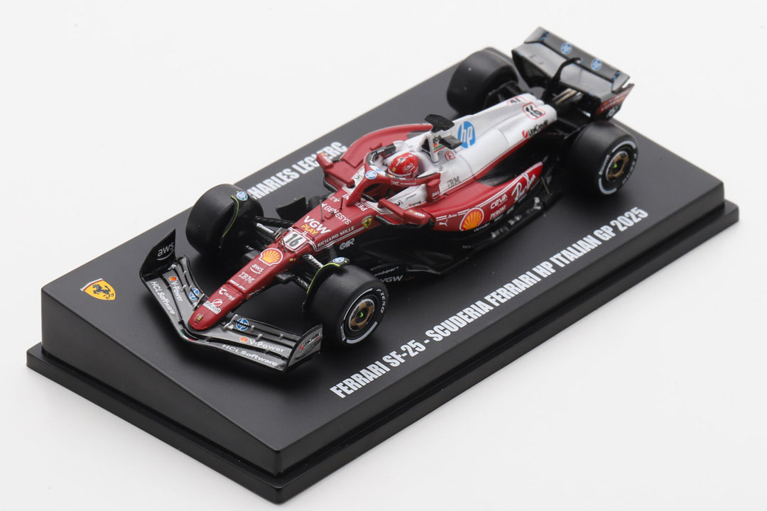 ルックスマート LS64026 1/64 フェラーリ SF-25 No.16 イタリアGP 2025