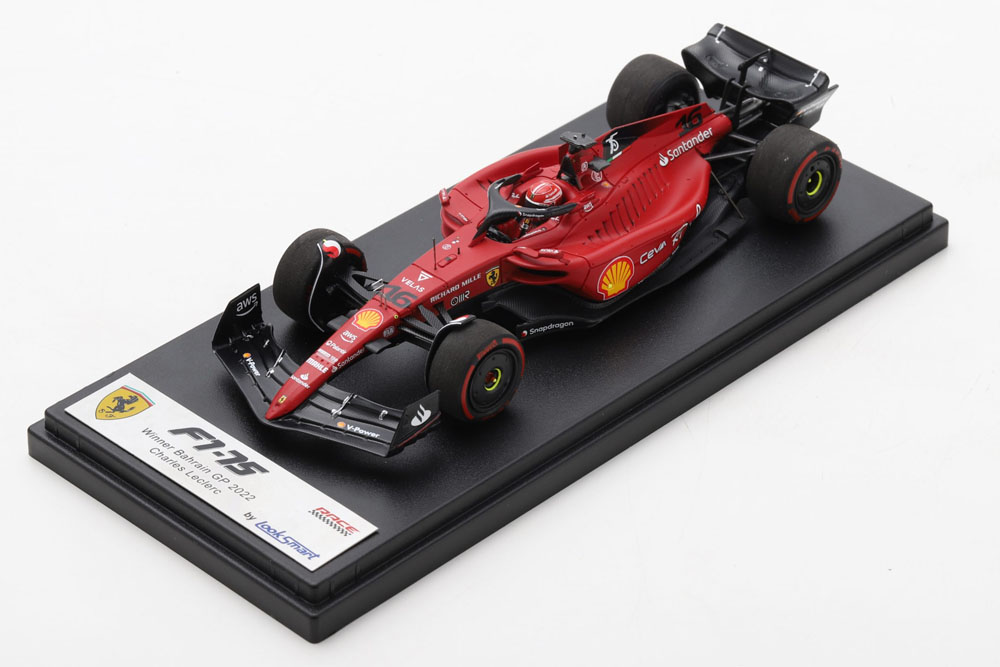 LOOKSMART LSF1041 1/43 Ferrari F1-75 Bahrain GP 2022 C.Leclerc Winner