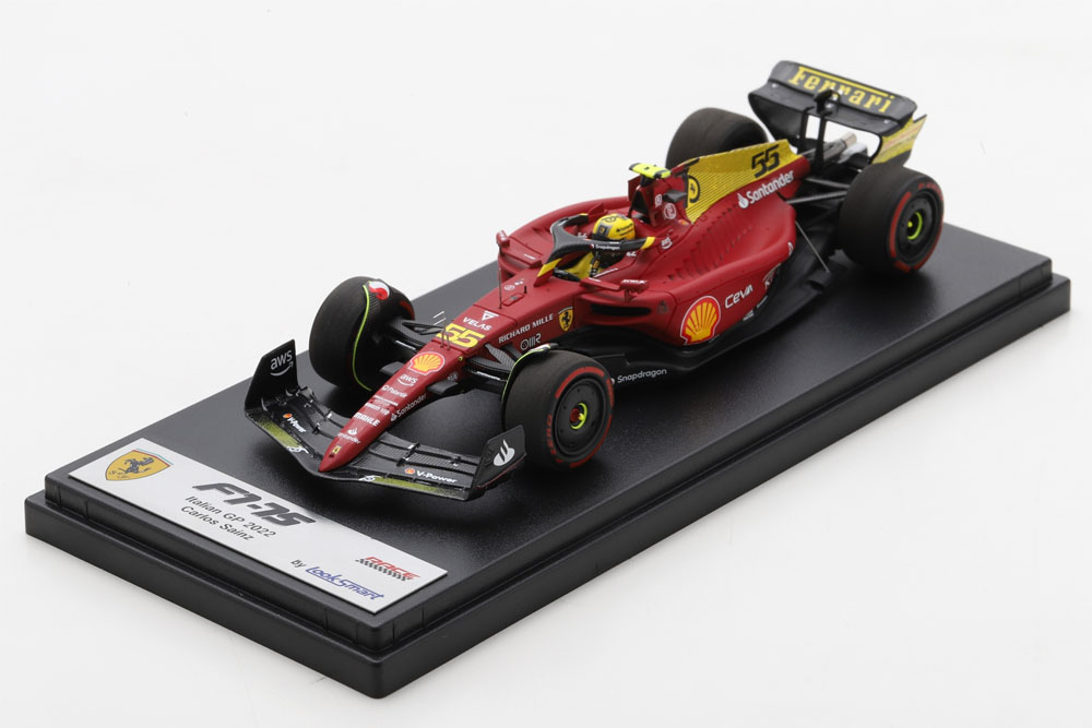 LOOKSMART LSF1046 1/43 Ferrari F1-75 Italian GP 2022 C.Sainz