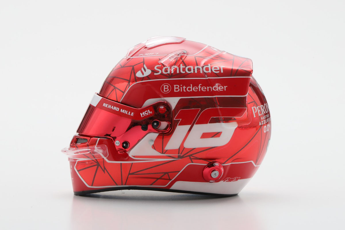 LOOKSMART LSHEL006 1/5 Helmet Charles Leclerc Singapore GP 2024