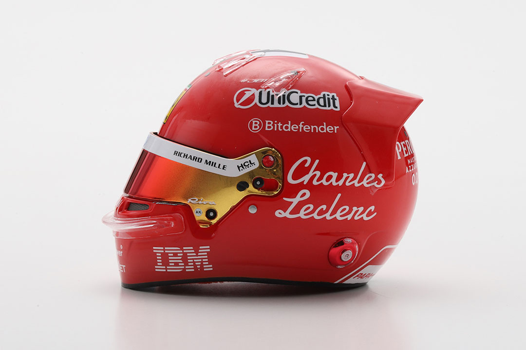 ** 予約商品 ** LOOKSMART LSHEL020 1/5 Helmet Charles Leclerc Scuderia Ferrari HP  Italian GP 2025