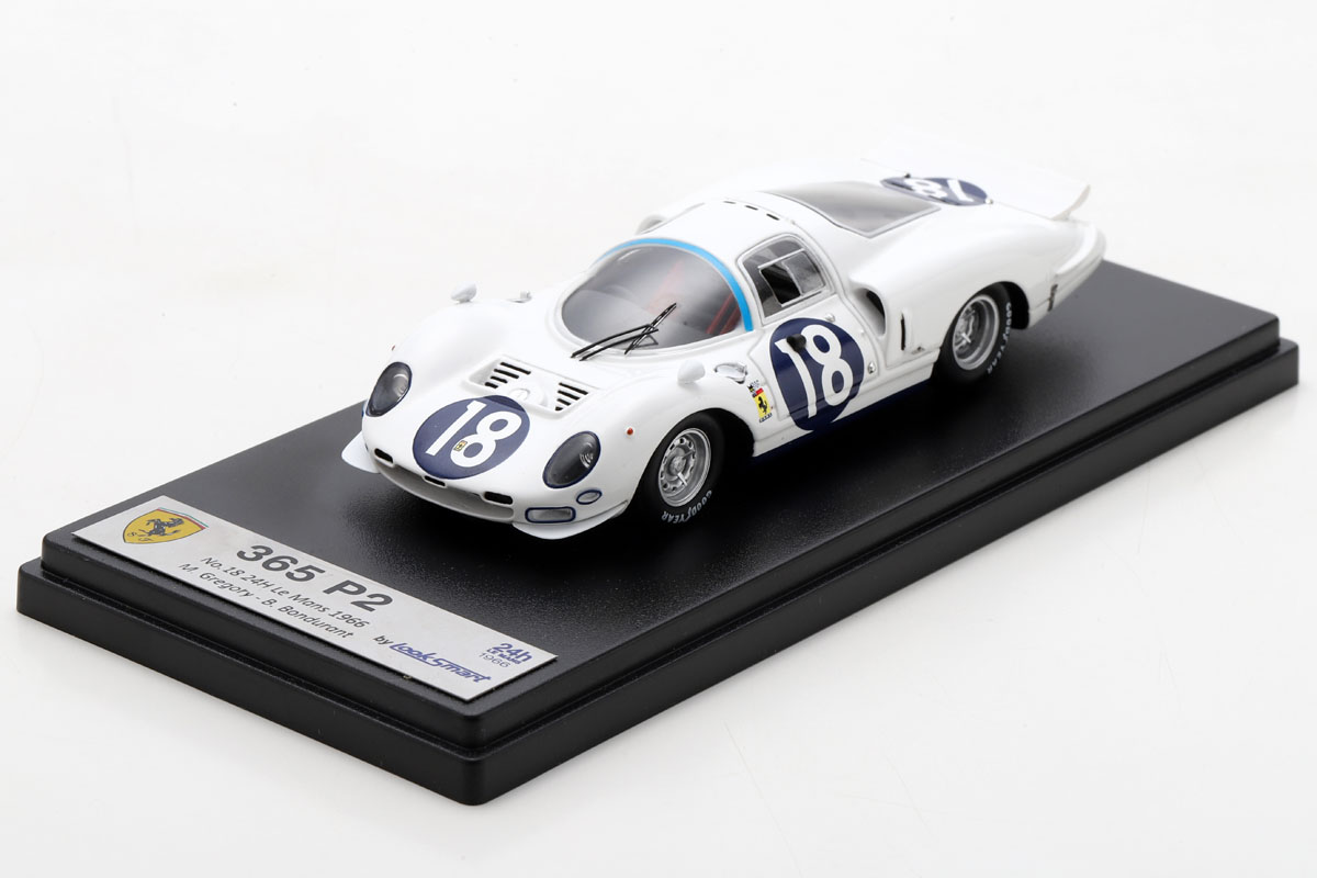 ** 予約商品 ** LOOKSMART LSLM137 1/43 Ferrari 365 P2 No.18 Le Mans 24H 1966 M.Gregory - B.Bondurant 