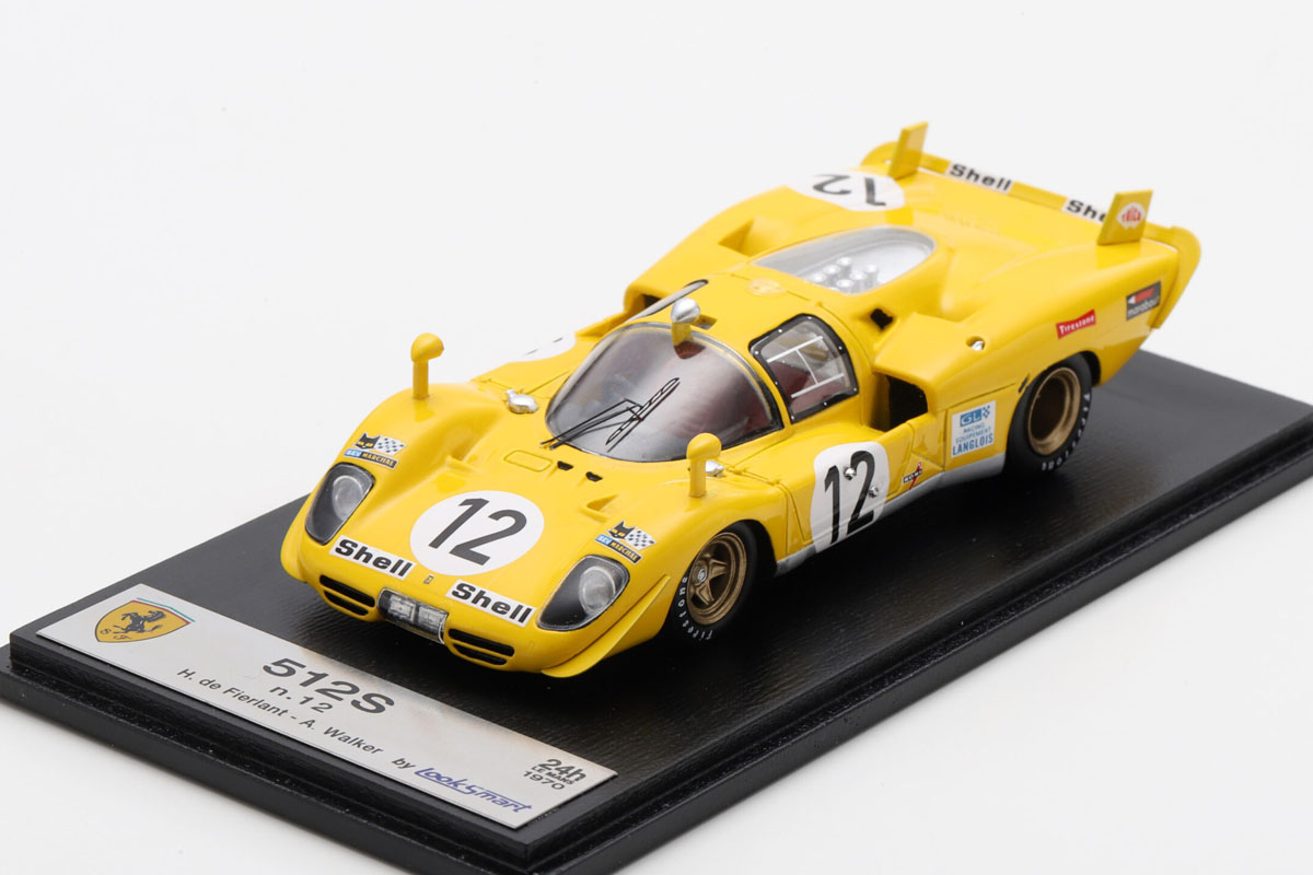 ルックスマート LSLM171 1/43 フェラーリ 512S No.12 5位 ルマン 24H