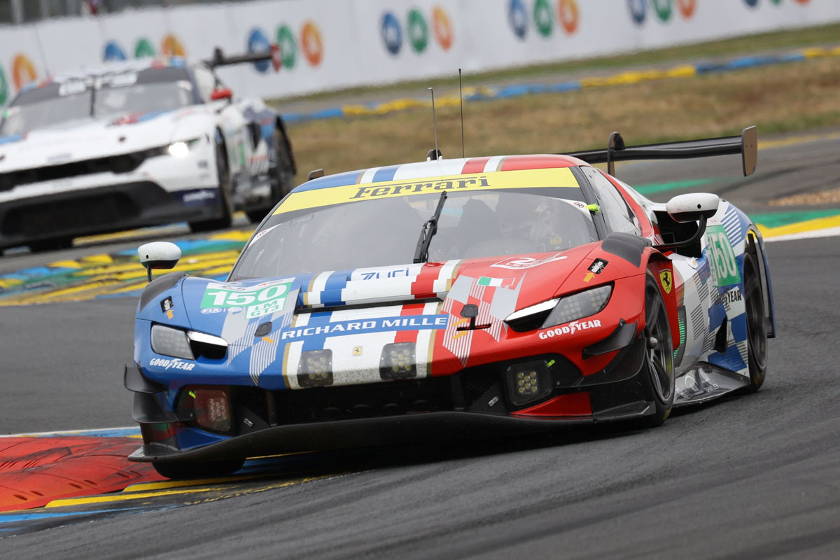 ルックスマート LSLM196 1/43 フェラーリ 296 LMGT3 No.150 RICHARD