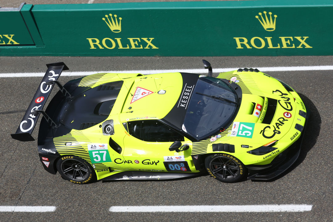 ** 予約商品 ** LOOKSMART LSLM222 1/43 Ferrari 296 GT3 Evo No.57 Kessel Racing Le Mans 24H 2026 T.Kimura - D.Serra