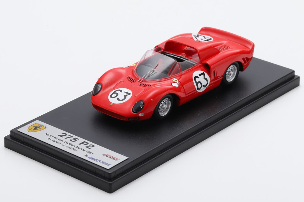LOOKSMART LSRC114 1/43 Ferrari 275 P2 No.63 Winner 1000km Monza 1965