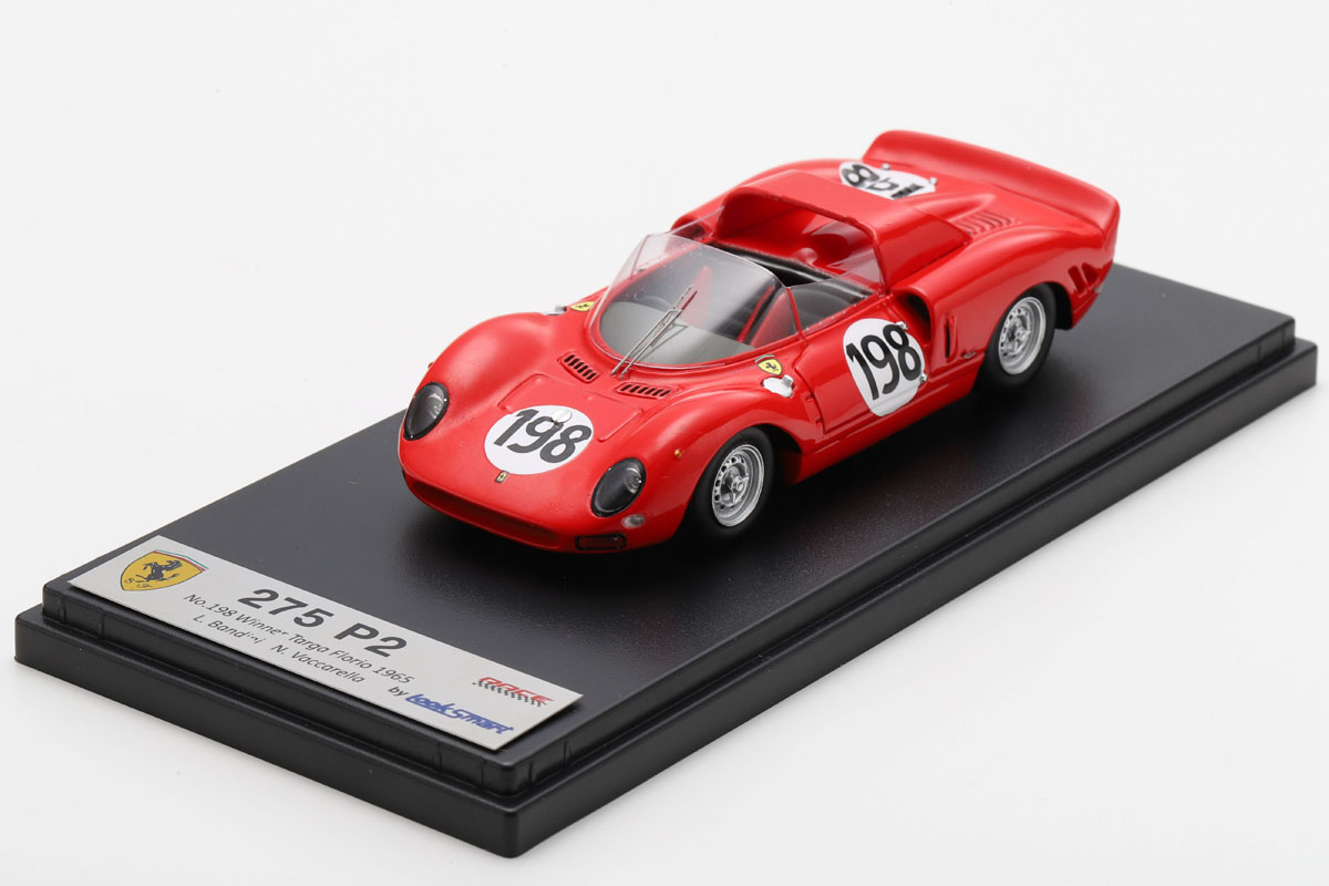 ** 予約商品 ** LOOKSMART LSRC115 1/43 Ferrari 275P2 No.198 Targa Florio 1965 Winner L.Bandini - N.Vaccarella
