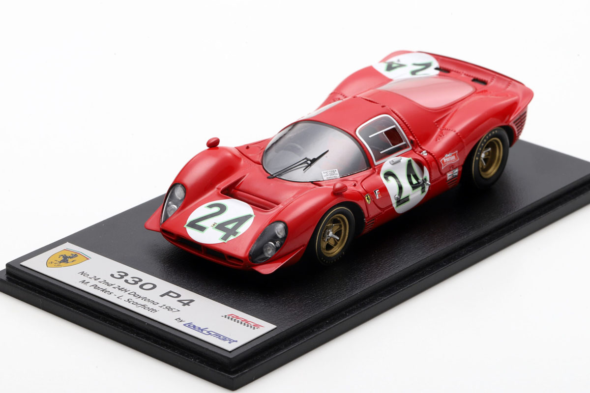 ** 予約商品 ** LOOKSMART LSRC162 1/43 Ferrari 330 P4 No.24 2nd Daytona 24H 1967 M.Parkes - L.Scarfiotti