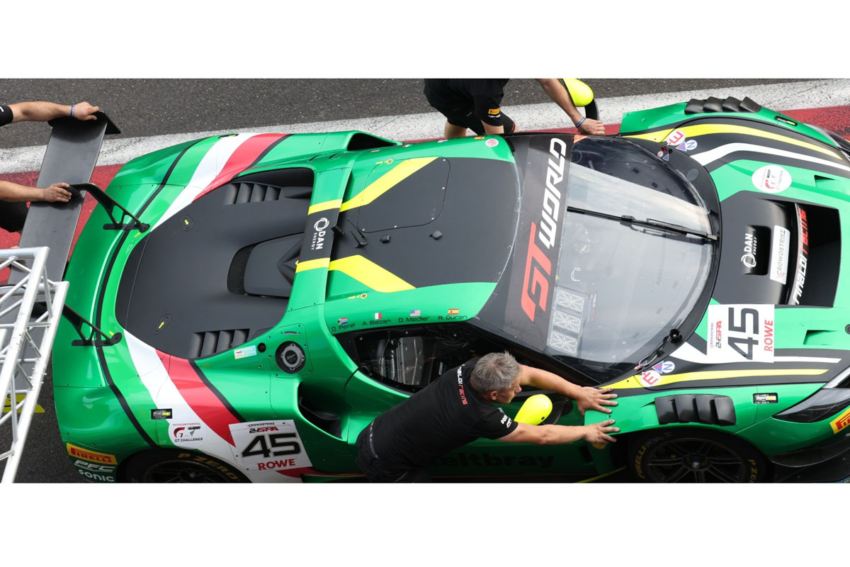 ** 予約商品 ** LOOKSMART LSRC228 1/43 Ferrari 296 GT3 Evo No.45 Rinaldi Racing 24H Spa 2026