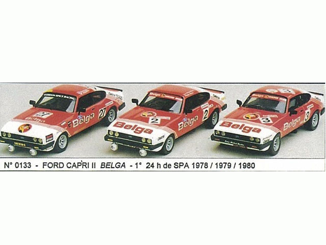 MINI Racing 133 Ford Capri II Belga SPA 78.79.80