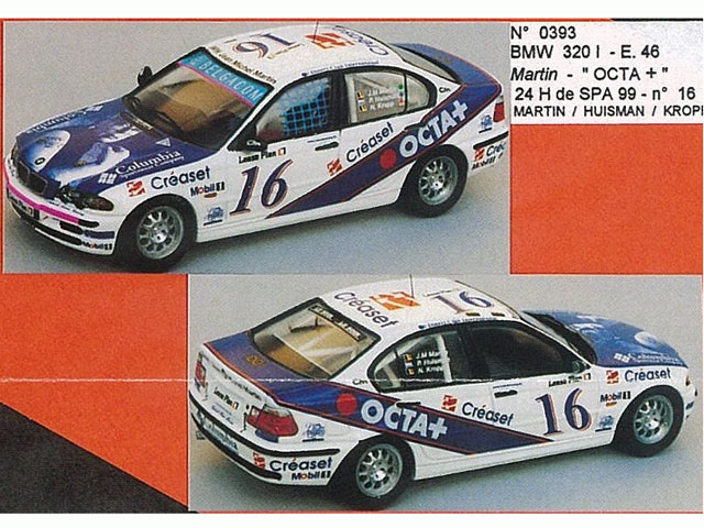 MINI Racing 393 BMW 320i E.46 MARTIN OCTA+ 99