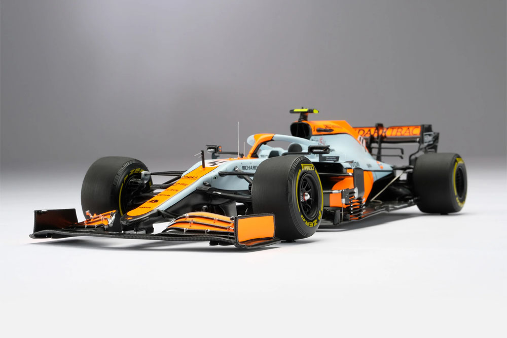 お取り寄せ商品】 Amalgam M6185 1/18 McLaren MCL35M Monaco GP 2021