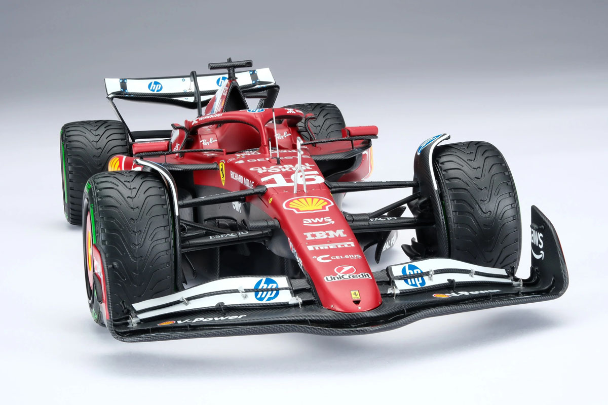 ** 予約商品 ** Amalgam M6359 1/18 Ferrari SF-25 Australian GP 2025