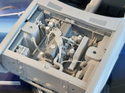 NewScratch / 臓物箱 24L20T 1/24 Nissan Skyline HT 2000GT-X (KGC110) 1972 Engine Parts set