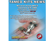 TAMEO kit 64T001 1/64 McLaren MP4/4 Japanese GP 1988