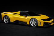 ** 予約商品 ** BBR1223B 1/12 Ferrari F80 Carbon optional Giallo Tristrato - Silver wheels