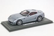 【お取り寄せ商品】 BBR1871C1V 1/18 Ferrari 599 GTB Fiorano 2006 Automatic Gear Titanium Grey -Bordeaux Interior Limited 72pcs（ケース付）