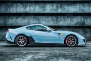 ** 予約商品 ** BBR1880GV 1/18 Ferrari 599 GTO 2010 Azzurro la Plata Limited 27pcs（ケース付）
