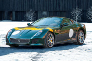 ** 予約商品 ** BBR1880MV 1/18 Ferrari 599 GTO 2010 Verde Abetone with Yellow stripe Limited 27pcs（ケース付）