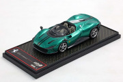 BBRC267TMI Ferrari Daytona SP3 Serie Icona (Open Roof) Green Jewel / Black stripe Limited 30pcs