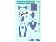 Cigale 43 Decal CFK002D 1/43 Simtek S941  San Marino - Brazilian GP 1994 スペアデカール【メール便可】