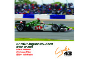 Cigale 43 Kit CFK011 1/43 Jaguar R5 British GP 2004 Webber / Klien / Wirdheim