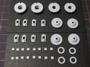 CLAY models P002C 1/24 956 Brake/Wheel Cover set ver.C