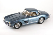 ** 予約商品 ** CMC M-283 1/18 Mercedes-Benz 300 SL W198 Hardtop Blue metallic Limited 1500pcs