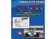 TAMEO kit CPK001 Brabham BT50 Canada GP 1982 Piquet/Patrese