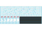 Museum collection D1022 1/43 台座用ロゴ Decal (PMA) 【メール便可】