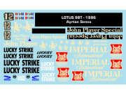 Museum collection D1023 1/43 F1 Machine Collection 9 (98T,78 IMPERIAL,BAR002) Decal (DeAgostini) 【メール便可】