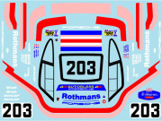 Museum collection D1156 1/24 Porsche 961 Le Mans 1987 Decal (Tamiya) 【メール便可】