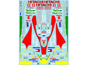 Museum collection D1162 1/20 Lotus 107B 1993 Decal (Tamiya)【メール便可】