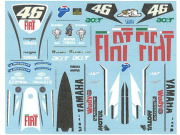 ** 予約商品 ** Museum collection D1177 1/12 Yamaha YZR-M1 '07 Ver Decal (Platz) 【メール便可】
