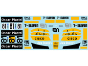Museum collection D1181 1/24 F1 Logo Assort 7 (MCL60,MCL38) Decal (DeAgostini) 【メール便可】