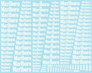 Museum collection D1182 Marlboro Assort Decal (White) 【メール便可】