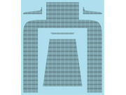 Museum collection D704 1/8 McLaren MP4/4 Undertray Front Decal(DeAgostini)【メール便可】