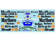 Museum collection D737 1/20 McLaren MP4/4 Logo Decal (Tamiya)【メール便可】