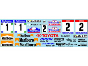 ** 予約商品 ** Museum collection D760 1/24 Toyota Cellica '91 Marlboro & Number Decal(Aoshima)【メール便可】